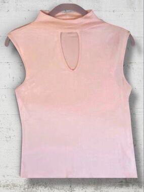 Jennifer Lopez Light Pink Sleeveless Top   Sz S